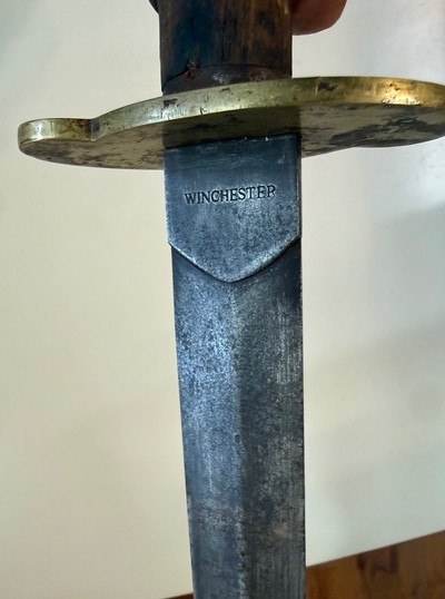 Winchester Va Civil War Bowie knife. - Image 3 of 6
