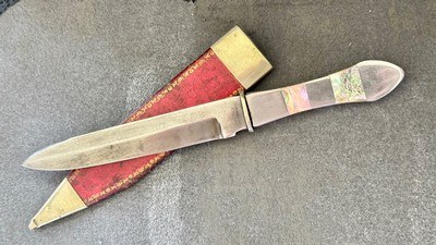 Scarce M. Price San Francisco Belt Knife. - Image 2 of 9