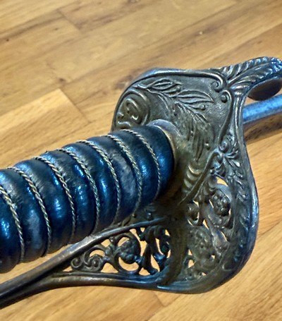 18th TEXAS CO. G. CONFEDERATE CS SWORD. - Image 3 of 6