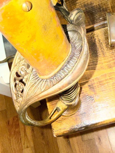 18th TEXAS CO. G. CONFEDERATE CS SWORD. - Image 6 of 6