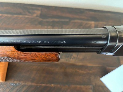 Rare 1948 Winchester Model 42 - .410 bore - Skeet w/ solid rib - Factory Original Collector! - Image 20 of 20