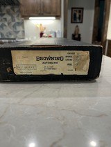 1976 Browning A-5 Light Twenty, Imp Cyl. - Original Box and Owners Manual - 20 of 20