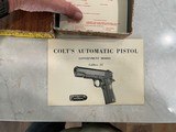 1966 Colt Govt Model M1911A1, 45 Cal, original Box and Papers! Excellent! - 20 of 20
