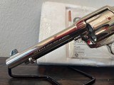 1980 Colt SAA Nickel finish, 5.5 inch - .44 special - box and papers - Stunning! - 4 of 20