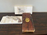 1980 Colt SAA Nickel finish, 5.5 inch - .44 special - box and papers - Stunning! - 1 of 20