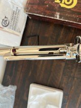 1980 Colt SAA Nickel finish, 5.5 inch - .44 special - box and papers - Stunning! - 9 of 20