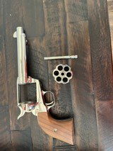 1980 Colt SAA Nickel finish, 5.5 inch - .44 special - box and papers - Stunning! - 19 of 20