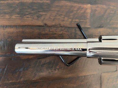 1980 Colt SAA Nickel, 4.75