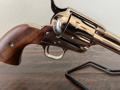 1980 Colt SAA Nickel, 4.75