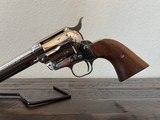 1980 Colt SAA Nickel, 4.75