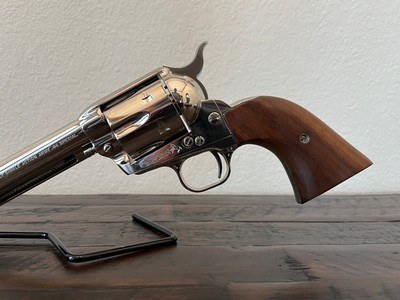 1980 Colt SAA Nickel, 4.75