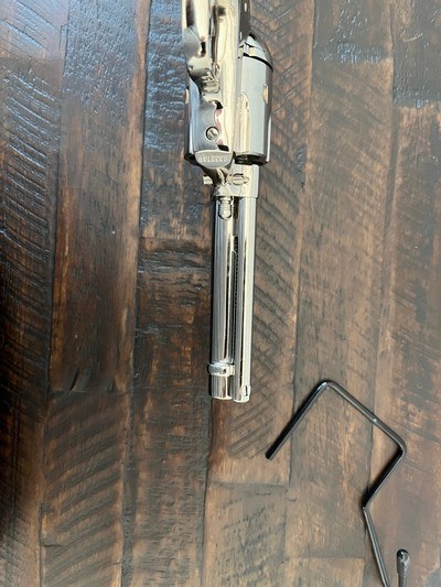 1980 Colt SAA Nickel, 4.75