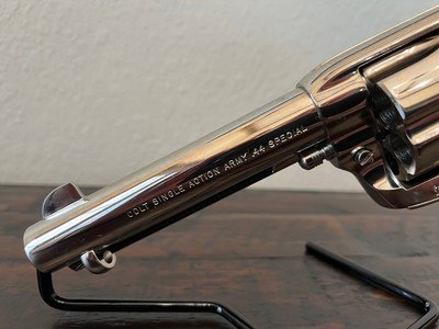 1980 Colt SAA Nickel, 4.75