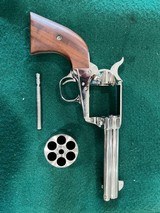 1980 Colt SAA Nickel, 4.75