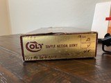 1980 Colt SAA .44 special, blued CCH, box and papers - MINT - 2 of 20