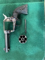 1980 Colt SAA .44 special, blued CCH, box and papers - MINT - 17 of 20