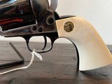 1990 Colt Custom Shop SAA, .45 caliber, Factory Ivory, box/papers - Unfired and Mint! - 16 of 20