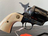 1990 Colt Custom Shop SAA, .45 caliber, Factory Ivory, box/papers - Unfired and Mint! - 5 of 20
