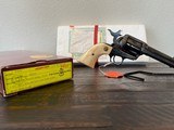 1990 Colt Custom Shop SAA, .45 caliber, Factory Ivory, box/papers - Unfired and Mint! - 1 of 20