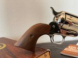 1980 Colt SAA, .44 Special, Nickel, Walnut, Original Box and Papers - LNIB - Image 11 of 20