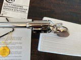1980 Colt SAA, .44 Special, Nickel, Walnut, Original Box and Papers - LNIB - Image 5 of 20
