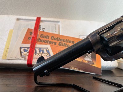 1982 Colt Custom Shop, .45, Ivory, Blue/CCH - Box and Papers! - Image 5 of 20