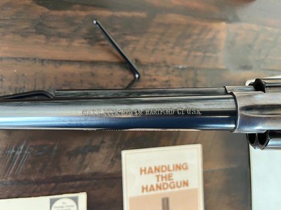 1973 Colt SAA 2nd Gen - .45 with box - Minty! - Image 6 of 13