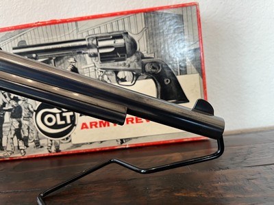 1973 Colt SAA 2nd Gen - .45 with box - Minty! - Image 12 of 13