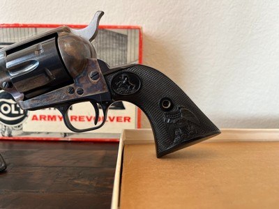1973 Colt SAA 2nd Gen - .45 with box - Minty! - Image 2 of 13