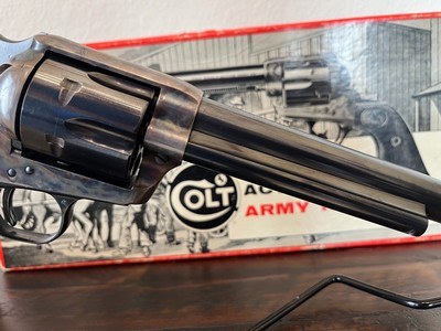 1973 Colt SAA 2nd Gen - .45 with box - Minty! - Image 11 of 13