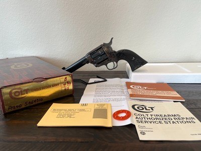 1983 Colt SAA - 4.75