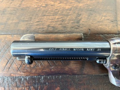 1983 Colt SAA - 4.75