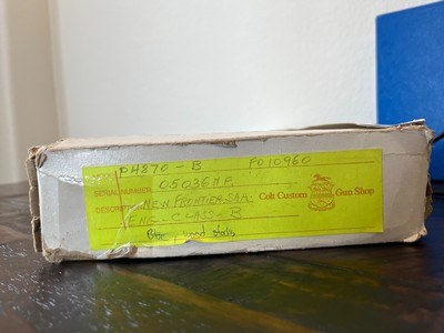 1979 Colt SAA New Frontier .45, B Engraved, Factory box and Display Case - NOS/Unfired! - Image 18 of 20