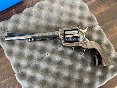 1979 Colt SAA New Frontier .45, B Engraved, Factory box and Display Case - NOS/Unfired! - Image 3 of 20