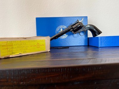 1979 Colt SAA New Frontier .45, B Engraved, Factory box and Display Case - NOS/Unfired! - Image 2 of 20