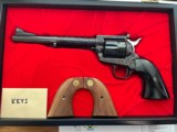 1979 Colt SAA New Frontier .45, B Engraved, Factory box and Display Case - NOS/Unfired!