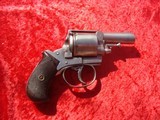 Antique British Bulldog 44 cal. with Hammer Broken Off, Parts Gun only. - 2 of 5