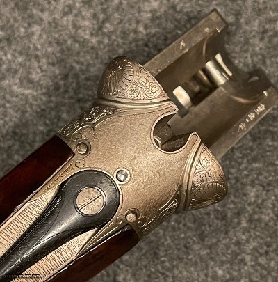 Heym, Inmann Meffert retailed Drilling, 3 Trigger, .500BPE Rifle. - Image 13 of 20