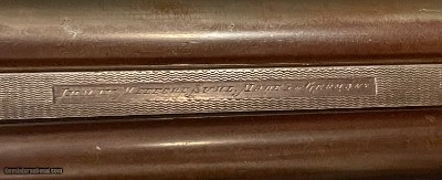 Heym, Inmann Meffert retailed Drilling, 3 Trigger, .500BPE Rifle. - Image 15 of 20