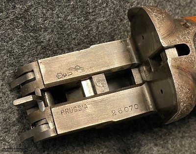 Charles Daly Diamond Quality Prussian 12 Gauge, Factory Single trigger, Vent Rib, Original. - Image 18 of 19