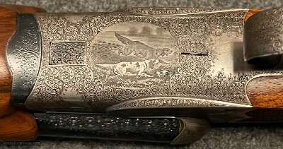 Charles Daly Diamond Quality Prussian 12 Gauge, Factory Single trigger, Vent Rib, Original. - Image 5 of 19