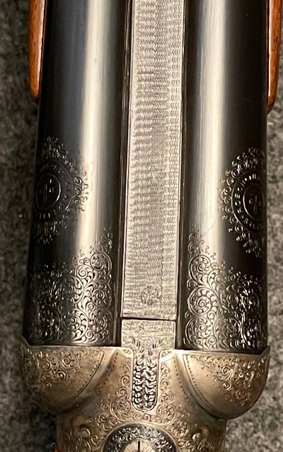 Charles Daly Diamond Quality Prussian 12 Gauge, Factory Single trigger, Vent Rib, Original. - Image 16 of 19