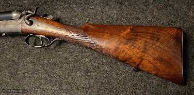 Galand .500BPE/ 12 Gauge Drilling Straight Hand, Peep Sight - Image 15 of 17