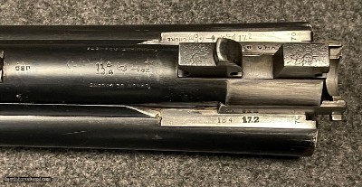Galand .500BPE/ 12 Gauge Drilling Straight Hand, Peep Sight - Image 12 of 17