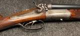 Galand .500BPE/ 12 Gauge Drilling Straight Hand, Peep Sight - Image 14 of 17