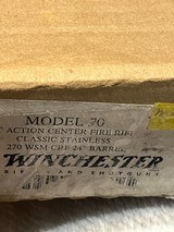 wts model 70 classic 270 wsm new in box - 6 of 12