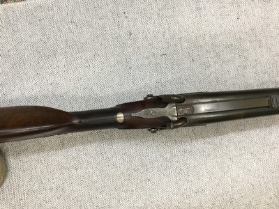 Belgian Percussion Double Rifle - Image 3 of 4