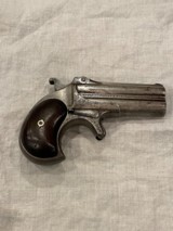 Remington Over/Under "Manufactured By" Derringer - 1 of 9