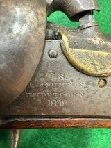 U.S. Robert Johnson Model 1836 Pistol Converted to Percussion - 9 of 15