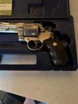 1990 Colt Anconda with paper box, instructions, and plastic case few rounds thru it - 6 of 8